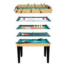 Table multi-jeux Kery 10 en 1