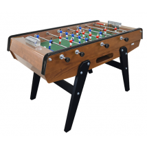 Baby Foot Petiot 140 cherry wood - Rondes / Noir/Blanc (H17) vs Blanc/Noir (H18) / Vert classic