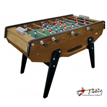 Baby Foot Petiot 200 honey oak - Rondes / Noir/Noir (H19) vs Blanc/Blanc (H20) / Gris Clair