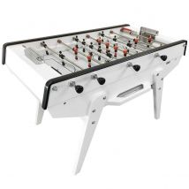 Baby Foot Petiot 200 white lacquered - Longues / Noir/Blanc (H17) vs Blanc/Noir (H18) / Vert classic