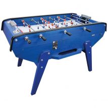 Baby Foot Petiot Coin-operated blue tinted - Longues / Classique Bleu/Blanc (H1) vs Rouge/Blanc (H2) / Vert classic