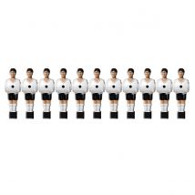 Set of 11 white Scudetto players