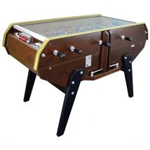 Petiot Sécurit Walnut Baby Foot - Rondes / France (H6) vs Brésil (H7) / Vert classic