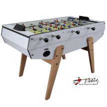 Baby Foot Petiot Exterior white resin - Longues / Noir/Noir (H19) vs Blanc/Blanc (H20) / Dark grey