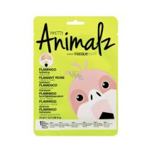 Animalz masque tissu enfant flamant rose