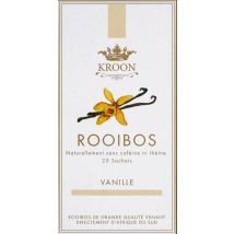 Kroon rooibos vanille naturellement sans caféine & théine en sachet x20 Biologique