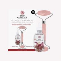 Daily concept kit roller jade et huile d'iris