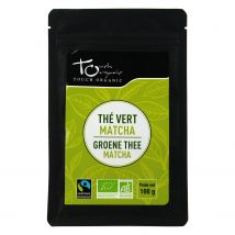 Touch organic thé vert matcha bio 100g Commerce Équitable;biologique