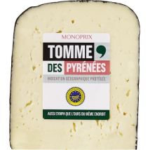 Monoprix tomme noire des pyrénées 210g environ - Monoprix
