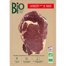 Bio la viande entrecôte de boeuf x1 200g