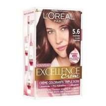 Excellence crème coloration 5 6 châtain clair auburn