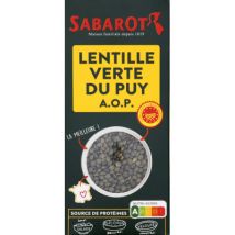 Sabarot lentille verte du puy 450g
