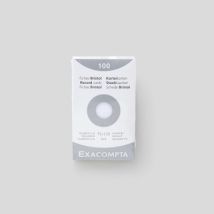 Exacompta 100 fiches bristol 7,5x12,5cm, quadrillées