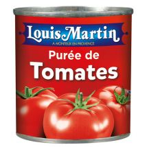 Louis martin purée de tomates boîte 205g