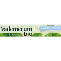 Vademecum dentifrice bio blancheur naturelle 75 ml Produit Écologique,cosmétique Écologique