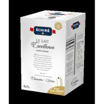 Echiré lait stérilisé uht demi-ecrémé pack 4x1l