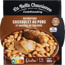 Belle chaurienne cassoulet au porc 300g