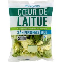 Monoprix cœur de laitue sachet de 200g - Monoprix