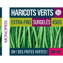 haricots verts extra fins 450g - Monoprix