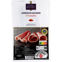 Monoprix gourmet jambon de bayonne affiné 12 mois minimum 80 g - Monoprix Gourmet