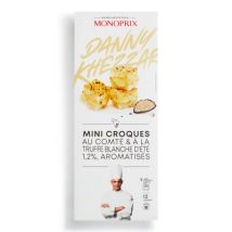 Monoprix & danny khezzar mini croques comté et truffe blanche 100g - Danny Khezzar X Monoprix