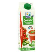 Grandeur nature gaspacho tomate basilic bio Biologique
