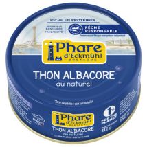 Phare d'eckmül thon albacore au naturel 112g