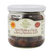 Moulin la cravenco olives noires aop 200g