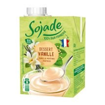 Dessert soja vanille 530g uht