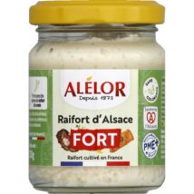 Alélor raifort d'alsace fort 120g