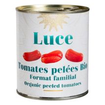 Luce tomates pelées bio 800g Biologique