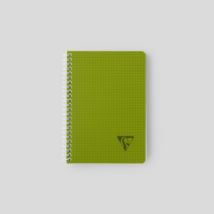 Clairefontaine carnet à spirales 15x21cm petits carreaux 180 pages
