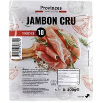Provinces jambon cru tranches x10 200g