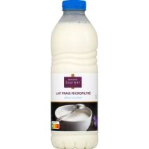 Monoprix gourmet lait frais et demi-écrémé, microfiltré pb unité - Monoprix Gourmet