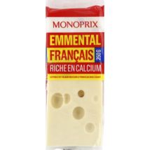 Monoprix emmental français riche en calcium 250g - Monoprix