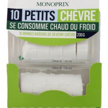 Monoprix fromage petits chèvres x10, 200g pour Enfant - Monoprix