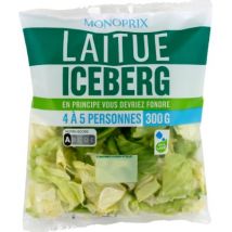 Monoprix laitue iceberg 300g - Monoprix