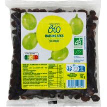 raisins secs sachet de 250g Biologique - Monoprix Bio
