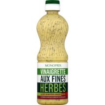 Monoprix vinaigrette allégée aux fines herbes 50cl - Monoprix