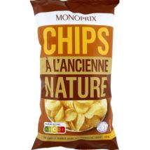 Monoprix chips à l'ancienne nature 150g - Monoprix