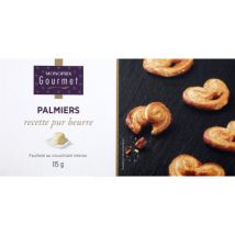Monoprix gourmet palmiers recette pur beurre feuilleté au croustillant intense 115g - Monoprix Gourmet