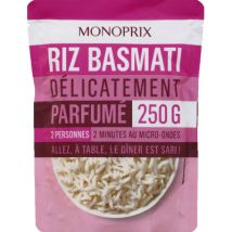 Monoprix riz basmati délicatement parfumé 250g - Monoprix