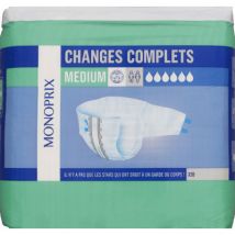 changes complets mixtes medium taille 38-54 x20 pour femme - Monoprix
