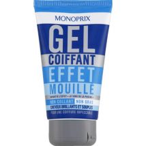 gel effet mouillé 150ml pour homme - Monoprix