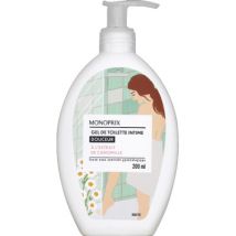 gel de toilette intime douceur à l'extrait de camomille 200ml - Monoprix