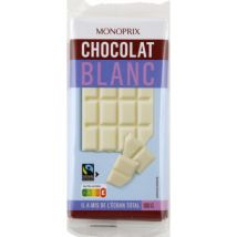 Monoprix chocolat blanc 2 x 200g - Monoprix