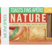 mini toasts grillés 100g - Monoprix