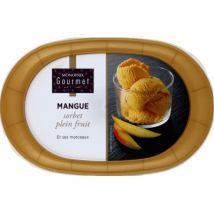 Monoprix gourmet sorbet plein fruit mangue et ses morceaux 336 g - Monoprix Gourmet