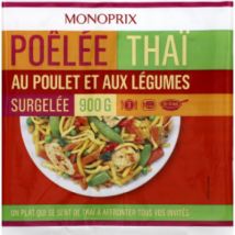 Monoprix poêlée thaï au poulet et aux légumes 300 g - Monoprix