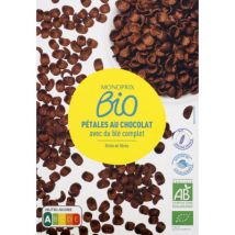 Monoprix pétales de blé au chocolat 375g Biologique pour Enfant